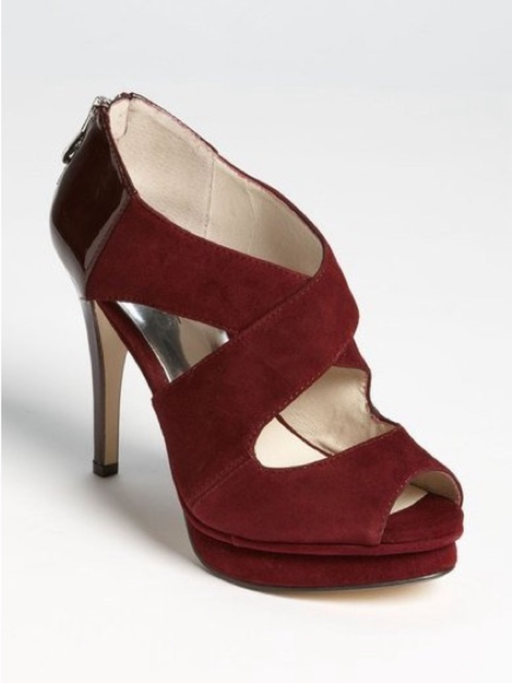 Michael Kors Elena cross strap heels sz 9.5